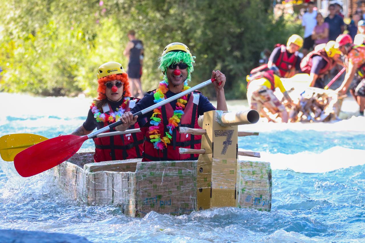 Carton Race - En action